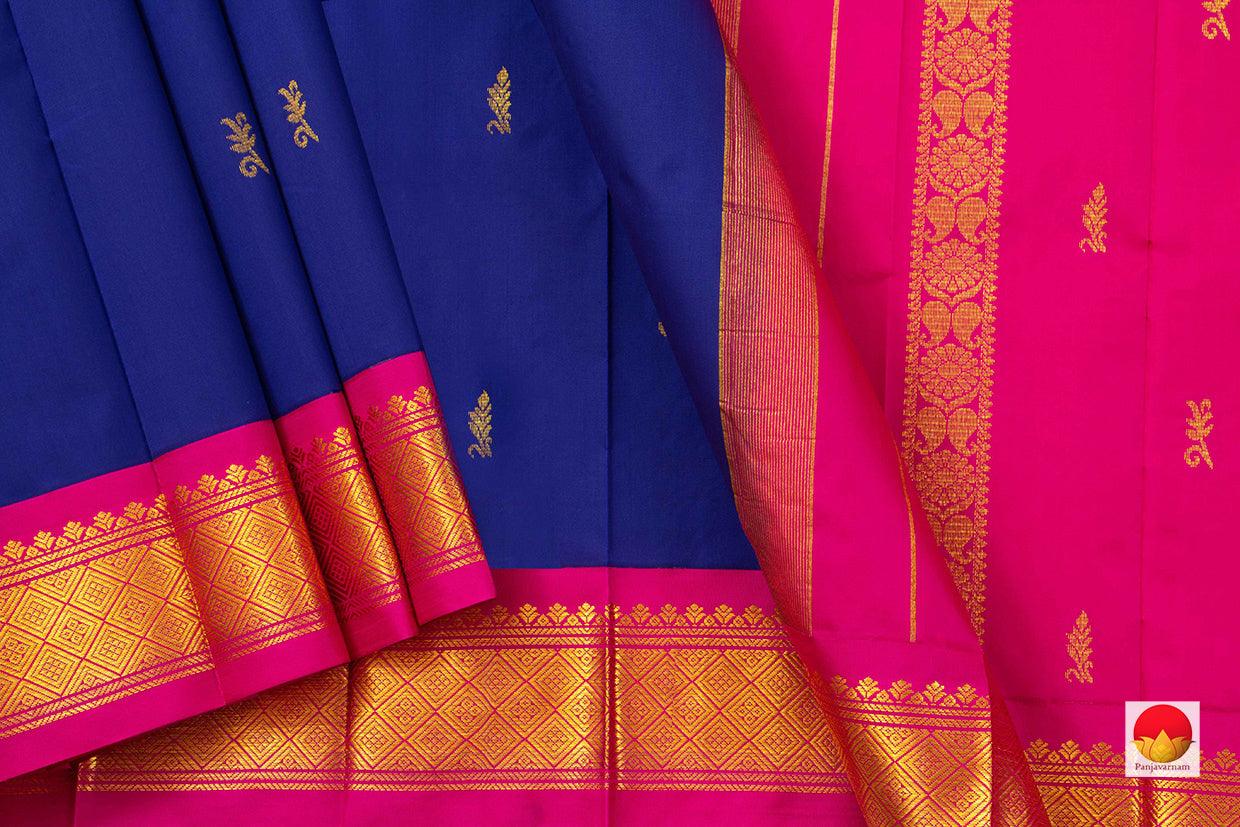 Thirubuvanam Silk Saree - Handwoven Pure Silk - PV TVS 10 - Thirubuvanam Silks - Panjavarnam