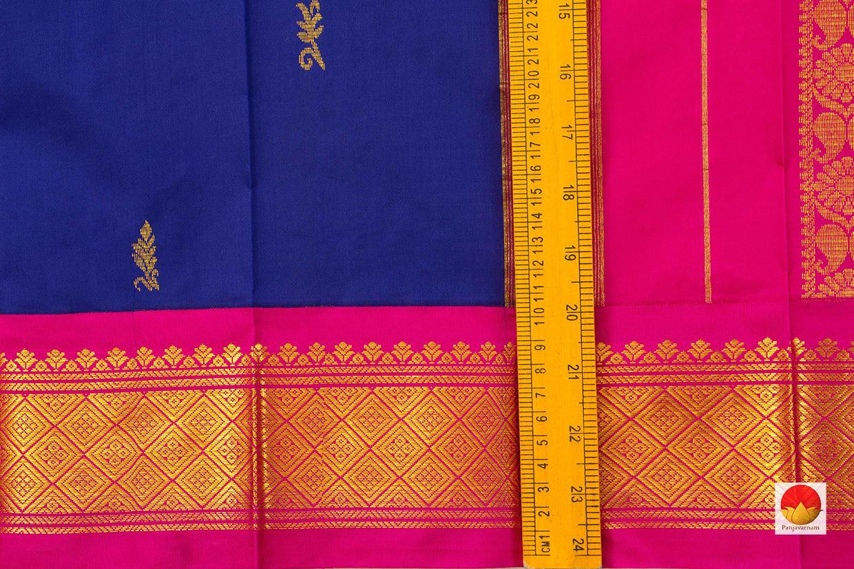 Thirubuvanam Silk Saree - Handwoven Pure Silk - PV TVS 10 - Thirubuvanam Silks - Panjavarnam