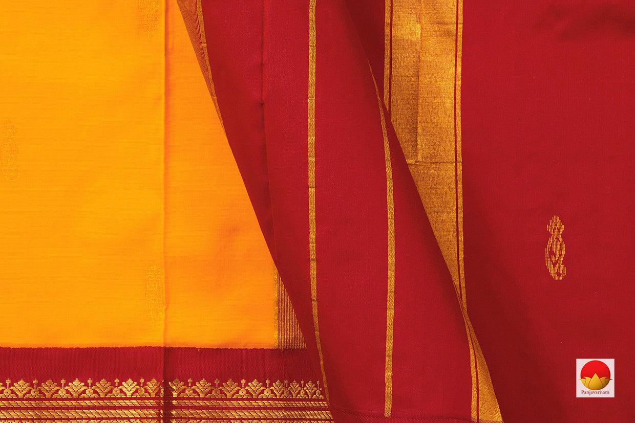 Thirubuvanam Silk Saree - Handwoven Pure Silk - PV TVS 15 - Thirubuvanam Silks - Panjavarnam