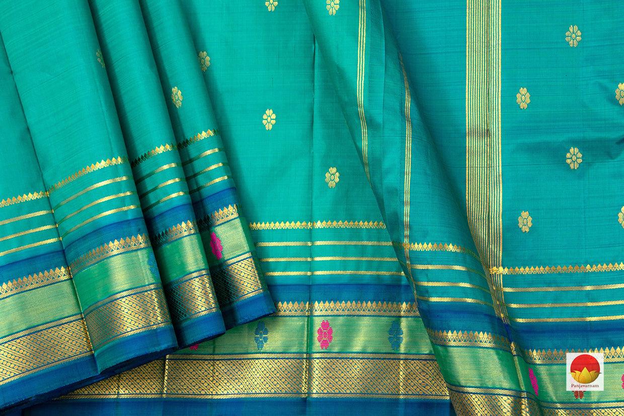 Thirubuvanam Silk Saree - Handwoven Pure Silk - PV TVS 16 - Thirubuvanam Silks - Panjavarnam