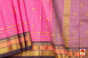 Thirubuvanam Silk Saree - Handwoven Pure Silk - PV TVS 18 - Thirubuvanam Silks - Panjavarnam PV TVS 18