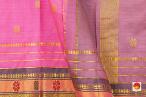 Thirubuvanam Silk Saree - Handwoven Pure Silk - PV TVS 18 - Thirubuvanam Silks - Panjavarnam PV TVS 18