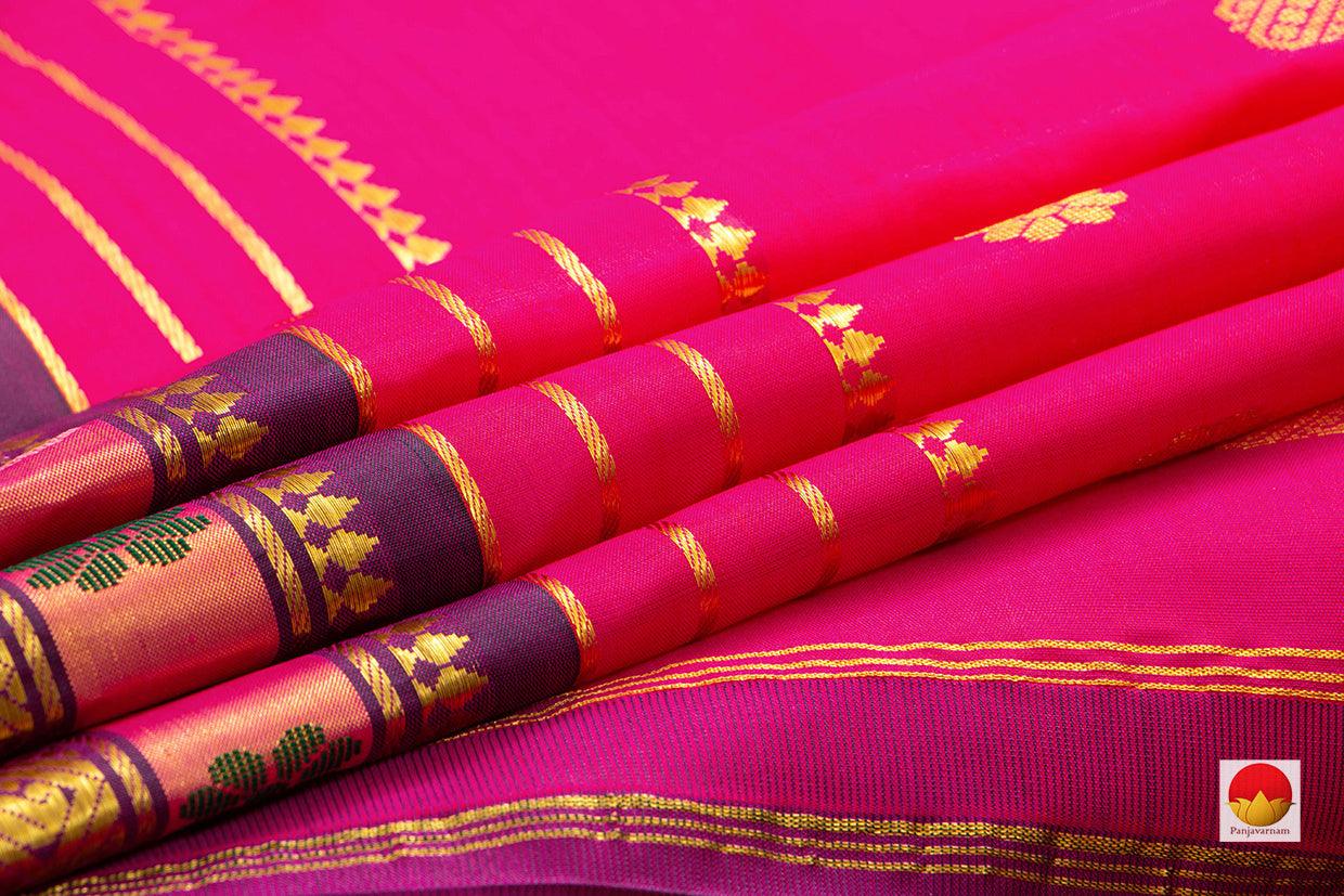 Thirubuvanam Silk Saree - Handwoven Pure Silk - PV TVS 19 - Thirubuvanam Silks - Panjavarnam