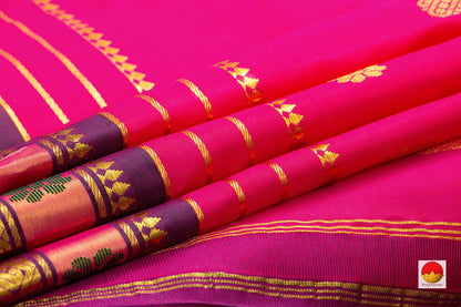 Thirubuvanam Silk Saree - Handwoven Pure Silk - PV TVS 19 - Thirubuvanam Silks - Panjavarnam