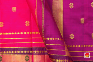 Thirubuvanam Silk Saree - Handwoven Pure Silk - PV TVS 19 - Thirubuvanam Silks - Panjavarnam PV TVS 19