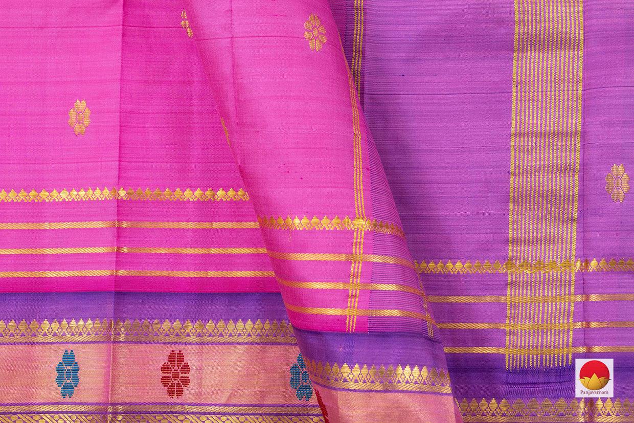 Thirubuvanam Silk Saree - Handwoven Pure Silk - PV TVS 20 - Thirubuvanam Silks - Panjavarnam