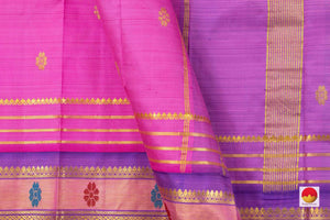 Thirubuvanam Silk Saree - Handwoven Pure Silk - PV TVS 20 - Thirubuvanam Silks - Panjavarnam PV TVS 20