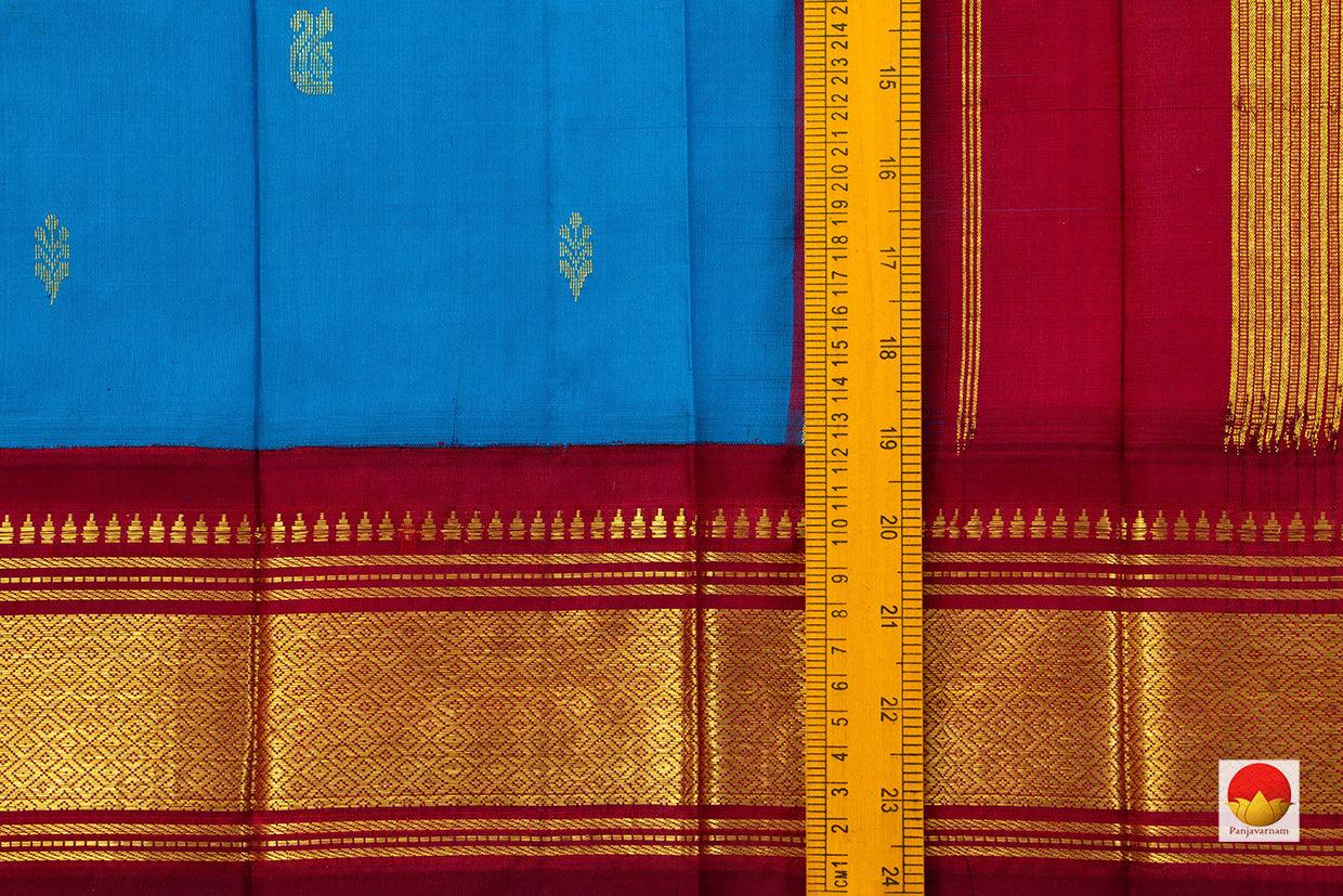 Thirubuvanam Silk Saree - Handwoven Pure Silk - PV TVS 21 - Thirubuvanam Silks - Panjavarnam