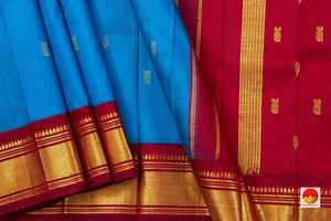 Thirubuvanam Silk Saree - Handwoven Pure Silk - PV TVS 21 - Thirubuvanam Silks - Panjavarnam PV TVS 21