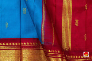 Thirubuvanam Silk Saree - Handwoven Pure Silk - PV TVS 21 - Thirubuvanam Silks - Panjavarnam PV TVS 21