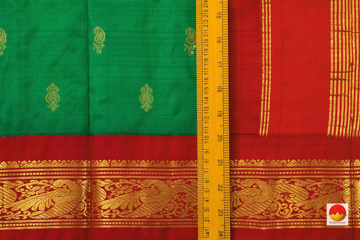 Thirubuvanam Silk Saree - Handwoven Pure Silk - PV TVS 22 - Thirubuvanam Silks - Panjavarnam