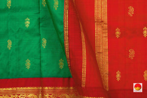 Thirubuvanam Silk Saree - Handwoven Pure Silk - PV TVS 22 - Thirubuvanam Silks - Panjavarnam PV TVS 22