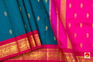 Thirubuvanam Silk Saree - Handwoven Pure Silk - PV TVS 24 - Thirubuvanam Silks - Panjavarnam PV TVS 24