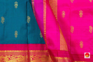 Thirubuvanam Silk Saree - Handwoven Pure Silk - PV TVS 24 - Thirubuvanam Silks - Panjavarnam PV TVS 24