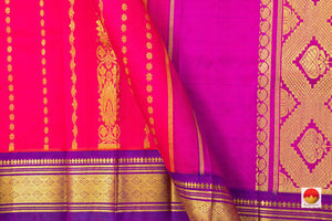 Thirubuvanam Silk Saree - Handwoven Pure Silk - PV TVS 25 - Thirubuvanam Silks - Panjavarnam PV TVS 25