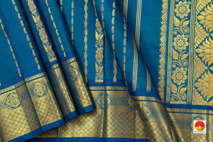 Thirubuvanam Silk Saree - Handwoven Pure Silk - PV TVS 29 - Thirubuvanam Silks - Panjavarnam PV TVS 29