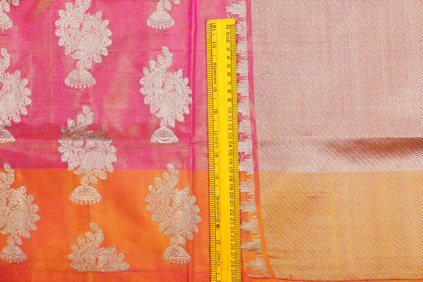 Tissue Silk Handwoven Kanjivaram Saree - Pure Zari - PA 165 - Silk Sari - Panjavarnam