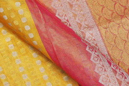 Tissue Silk Handwoven Pure Silk Kanjivaram Saree - Pure Zari - PA 144 Archives - Silk Sari - Panjavarnam