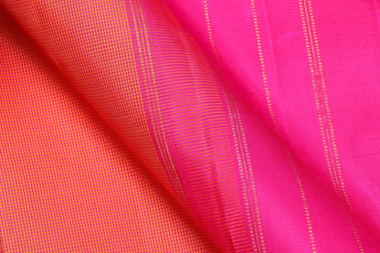 Traditional Design Handwoven Kanjivaram Pure Silk Saree - Pure Zari - PA 178 - Silk Sari - Panjavarnam