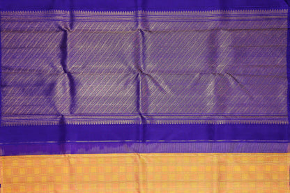 Traditional Design Handwoven Kanjivaram Pure Silk Saree - Pure Zari - PVA 0418 1292 Archives - Silk Sari - Panjavarnam