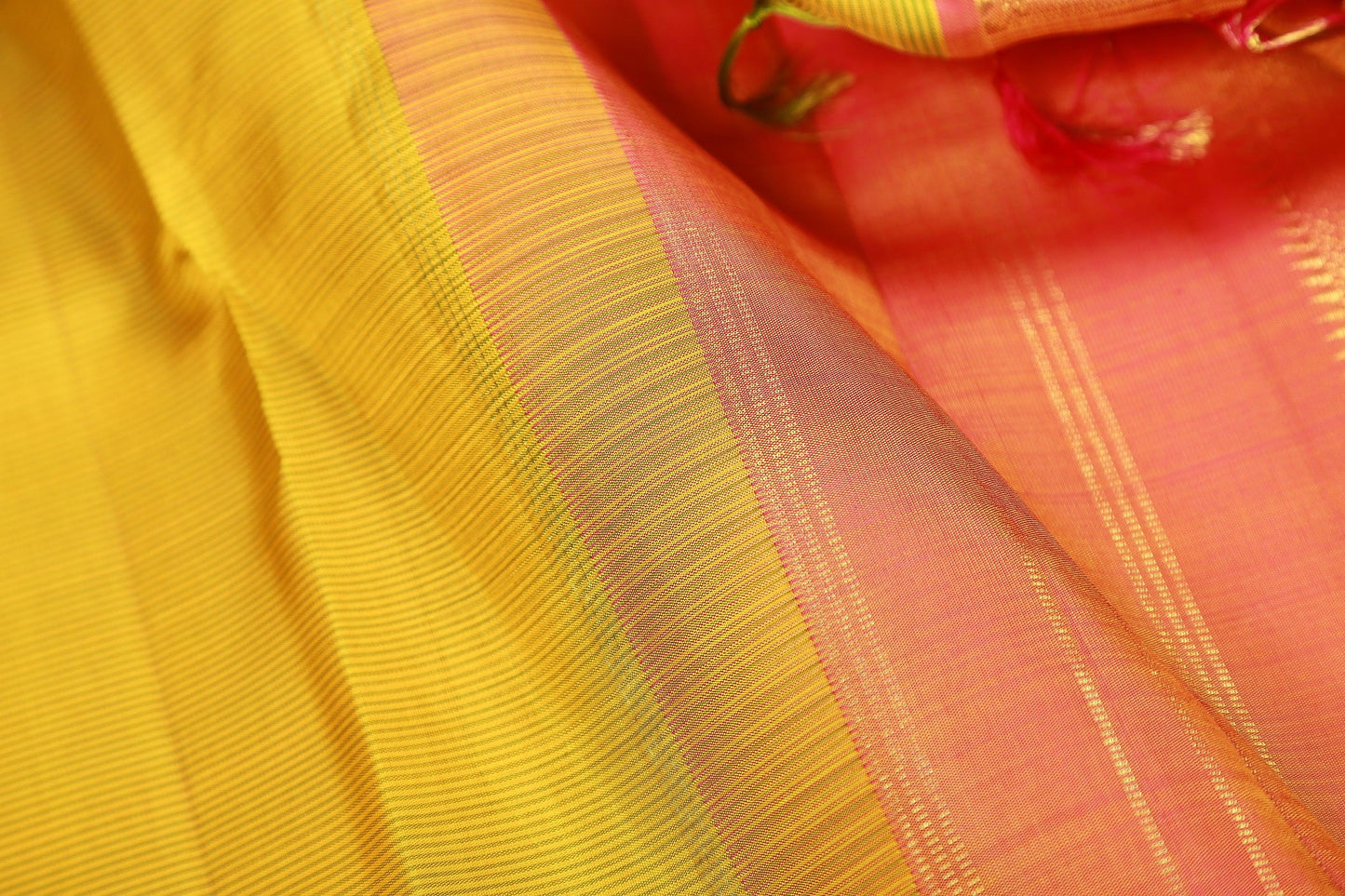 Traditional Design Handwoven Kanjivaram Pure Silk Saree - Pure Zari - PVA 0418 1329 - Silk Sari - Panjavarnam