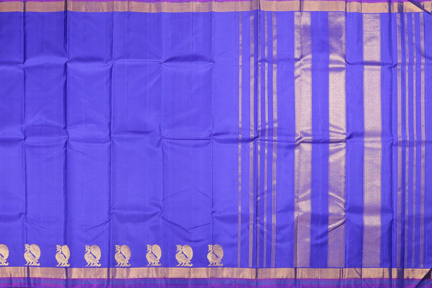 Traditional Design Handwoven Kanjivaram Pure Silk Saree - Pure Zari - PVM 0318 1371 Archives - Silk Sari - Panjavarnam
