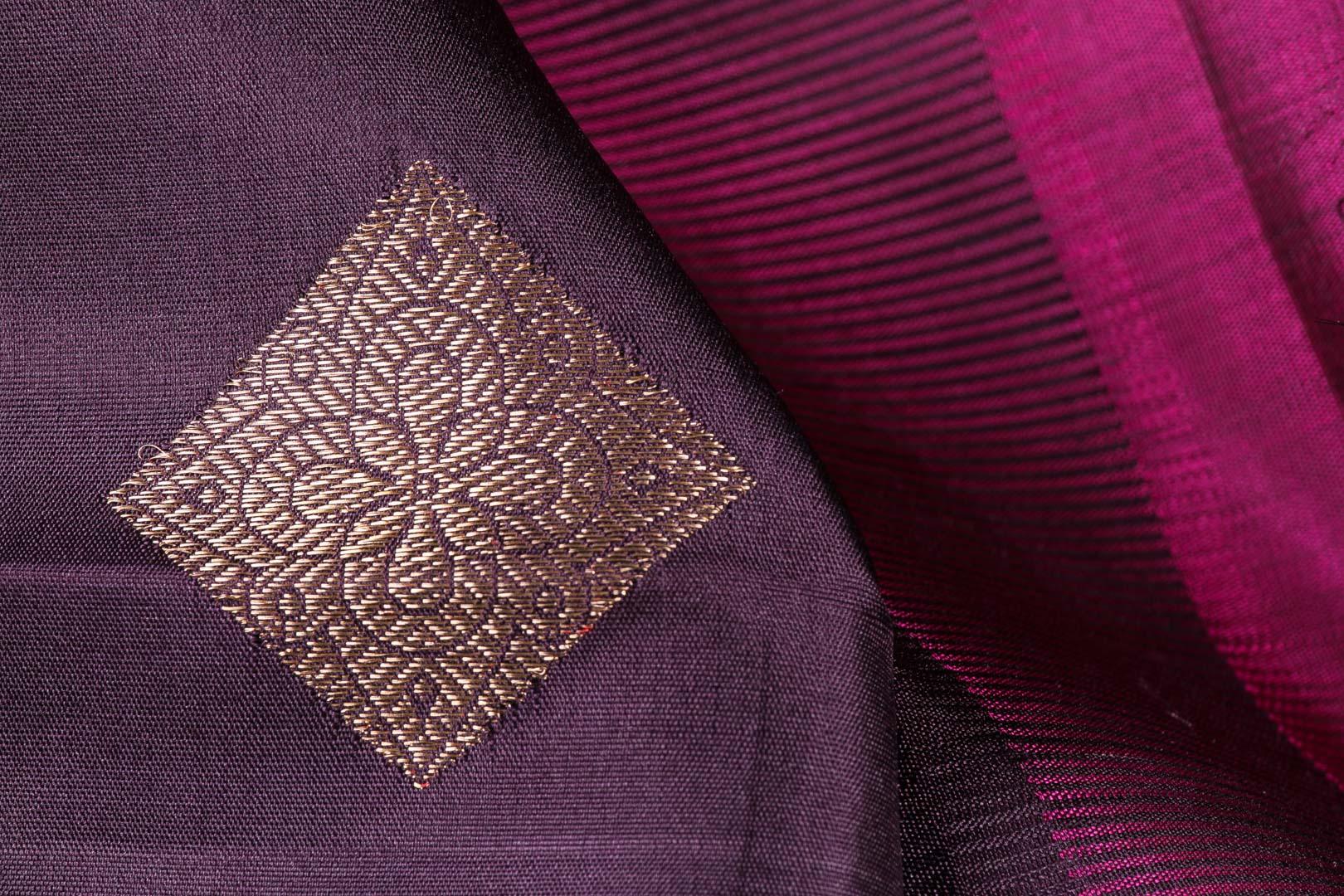 Traditional Design - Handwoven Kanjivaram Silk Saree - Pure Zari - PVM 0318 1010 Archives - Silk Sari - Panjavarnam
