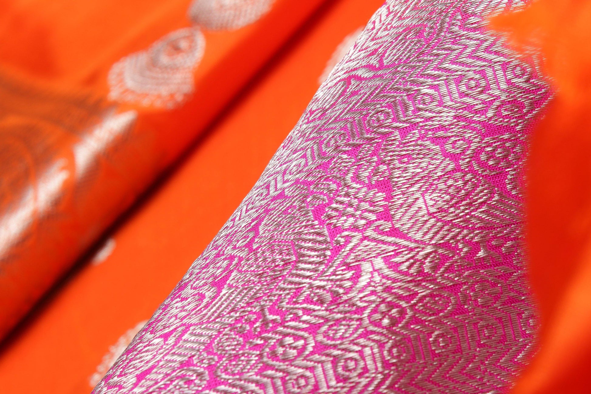 Traditional Design Handwoven Pure Silk Kanjivaram - Pure Zari - PA 138 - Silk Sari - Panjavarnam