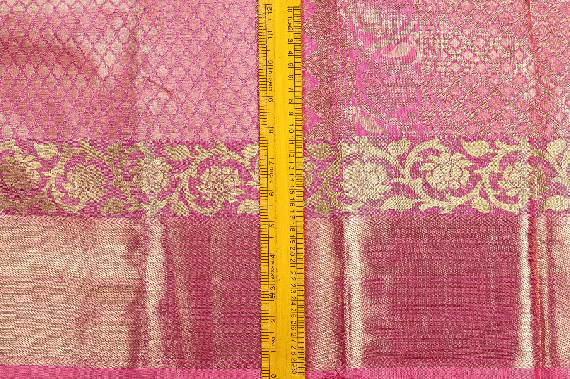Traditional Design Handwoven Pure Silk Kanjivaram Saree - Bridal Saree - PA 3707 Archives - Silk Sari - Panjavarnam