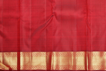 Traditional Design Handwoven Pure Silk Kanjivaram Saree - Bridal Saree - PBR 014 Archives - Silk Sari - Panjavarnam