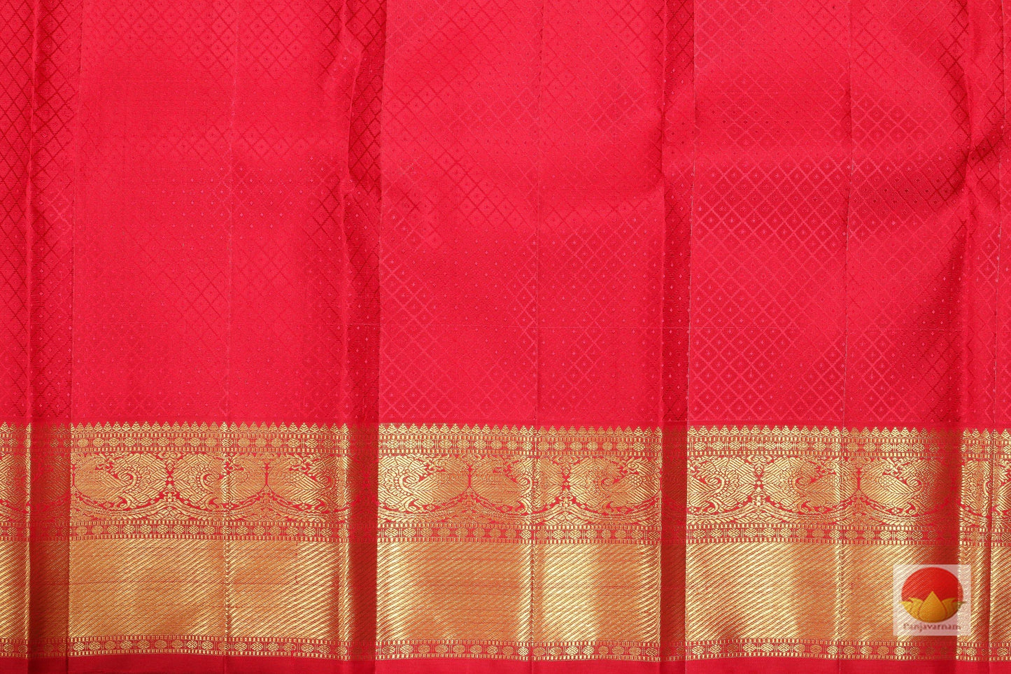 Traditional Design Handwoven Pure Silk Kanjivaram Saree - Bridal Saree - PV SVS 015 Archives - Silk Sari - Panjavarnam