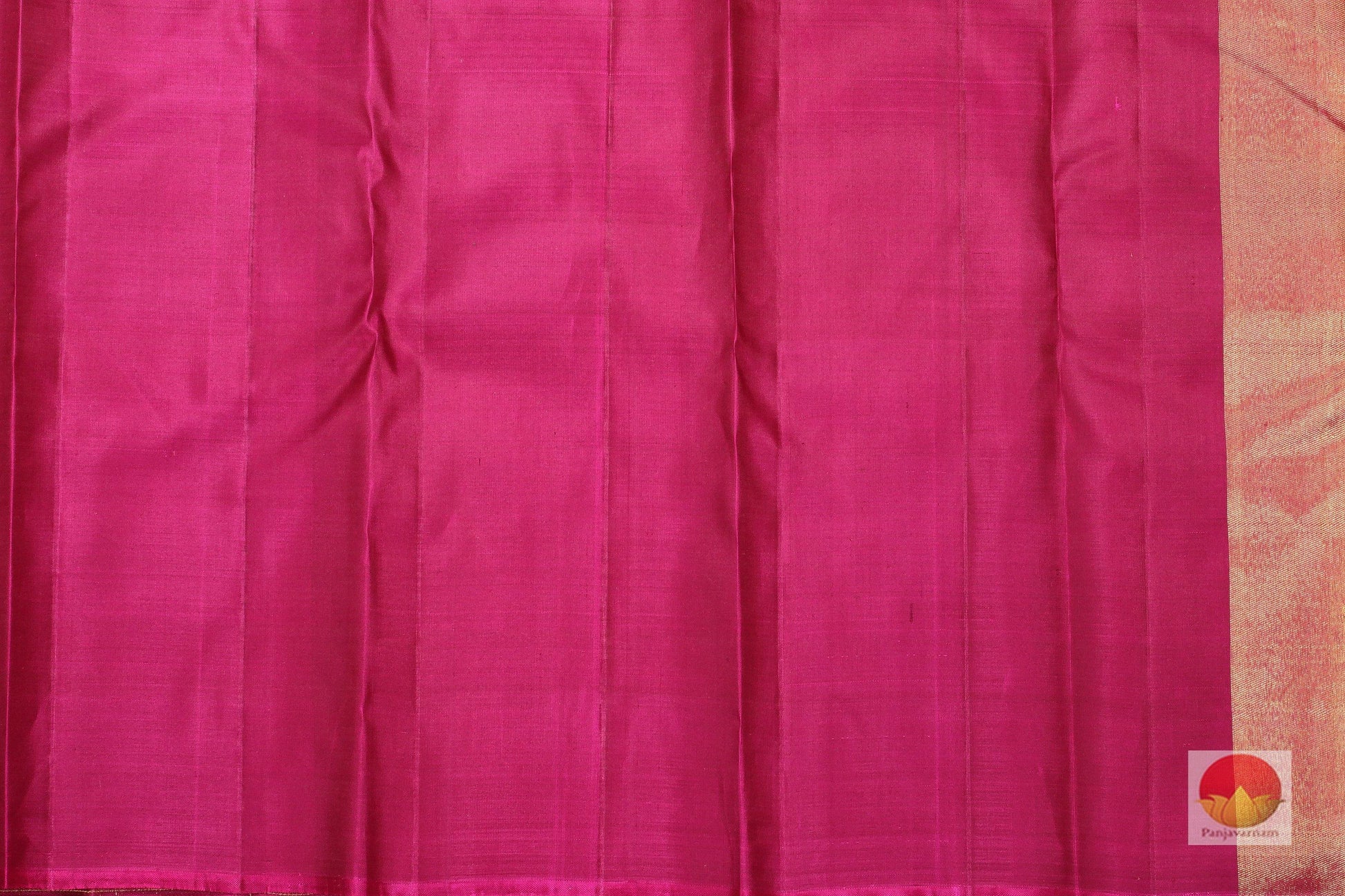 Traditional Design Handwoven Pure Silk Kanjivaram Saree - Bridal Silk - PV SVS DN01 Archives - Silk Sari - Panjavarnam
