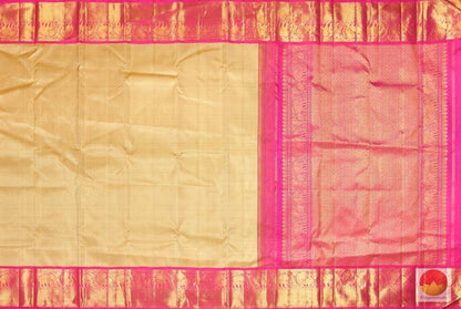 Traditional Design Handwoven Pure Silk Kanjivaram Saree - Korvai Border - PVAG 0818 1551 Archives - Silk Sari - Panjavarnam