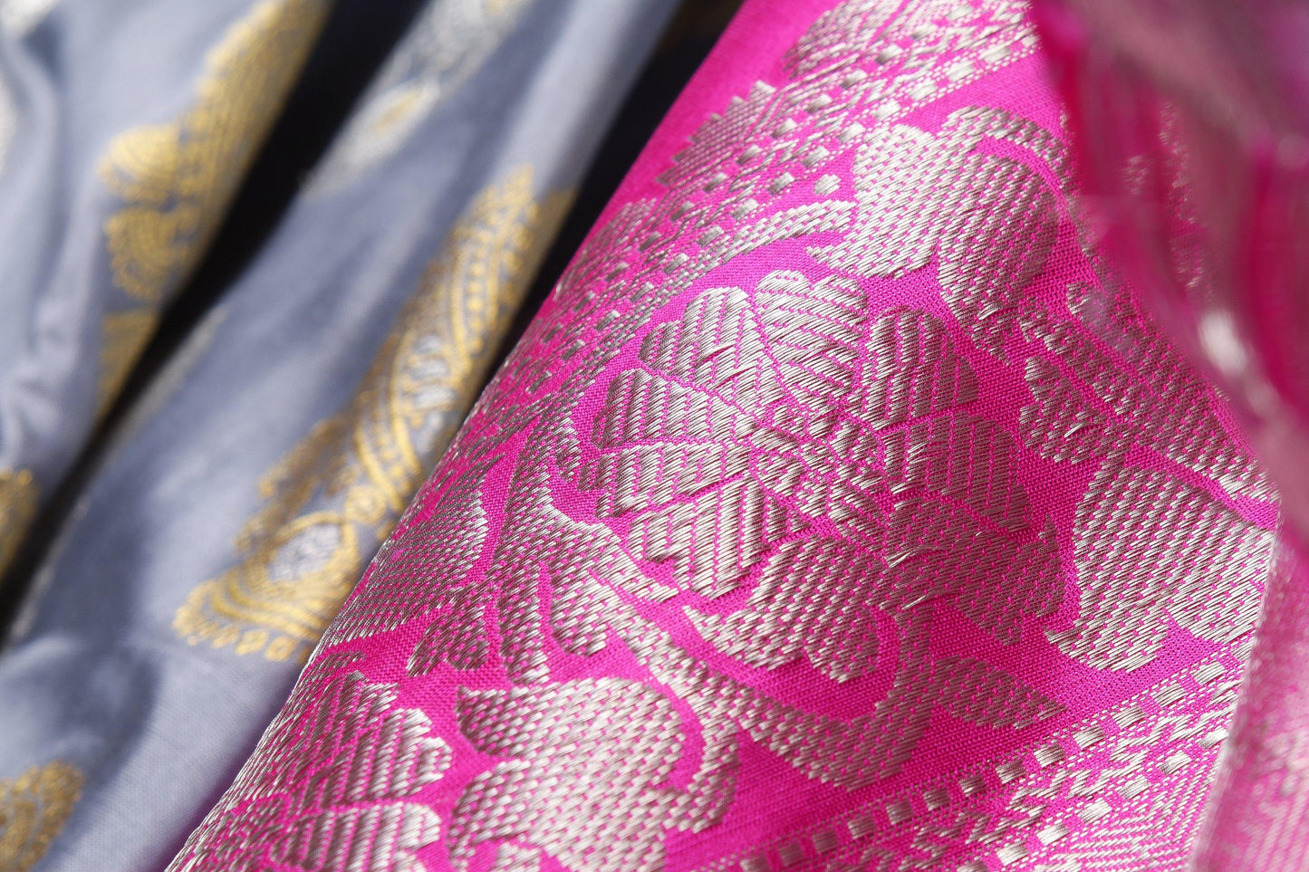 Traditional Design Handwoven Pure Silk Kanjivaram Saree - Pure Zari - PA 124 - Silk Sari - Panjavarnam