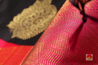 Traditional Design Handwoven Pure Silk Kanjivaram Saree - Pure Zari - PA 193 - Silk Sari - Panjavarnam