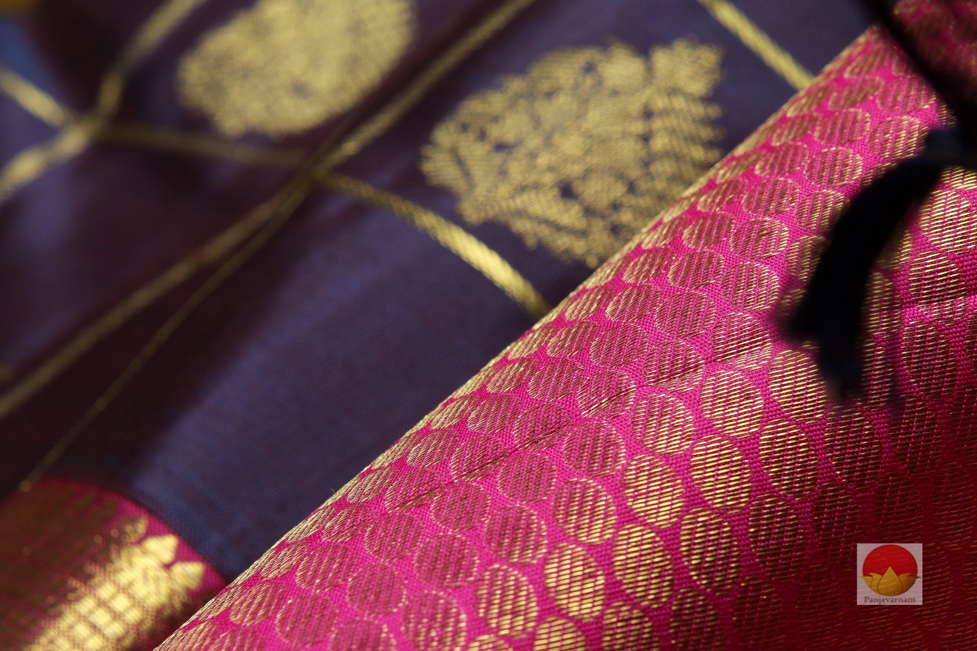 Traditional Design Handwoven Pure Silk Kanjivaram Saree - Pure Zari - PA 199 Archives - Silk Sari - Panjavarnam