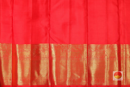 Traditional Design Handwoven Pure Silk Kanjivaram Saree - Pure Zari - PA SVS 9203 Archives - Silk Sari - Panjavarnam