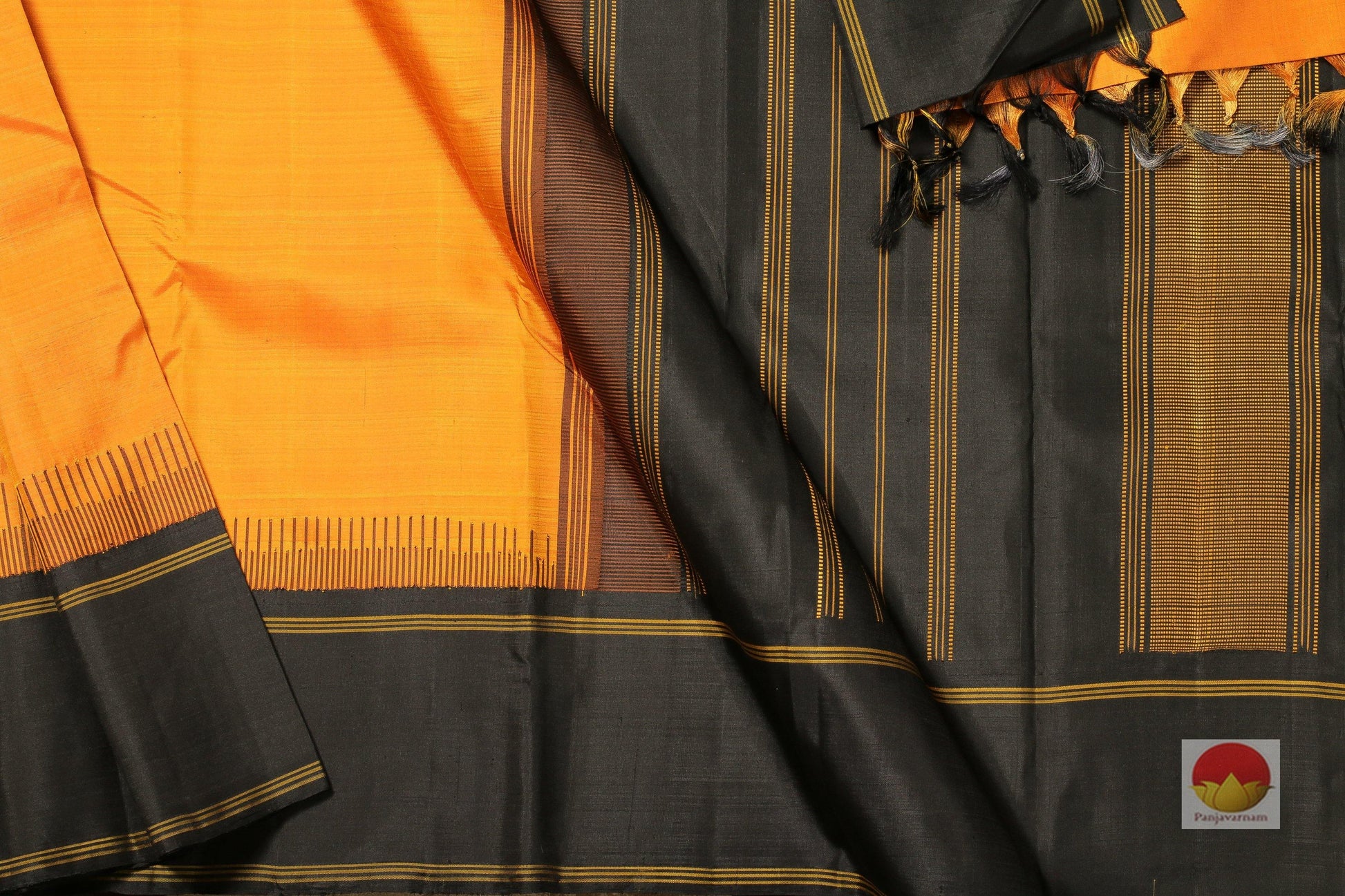 Traditional Design Handwoven Pure Silk Kanjivaram Saree - Pure Zari - PV 317 Archives - Silk Sari - Panjavarnam