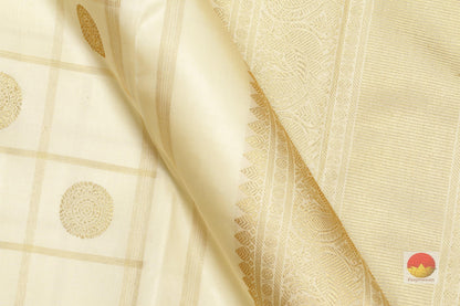 Traditional Design Handwoven Pure Silk Kanjivaram Saree - Pure Zari - PV 401 Archives - Silk Sari - Panjavarnam