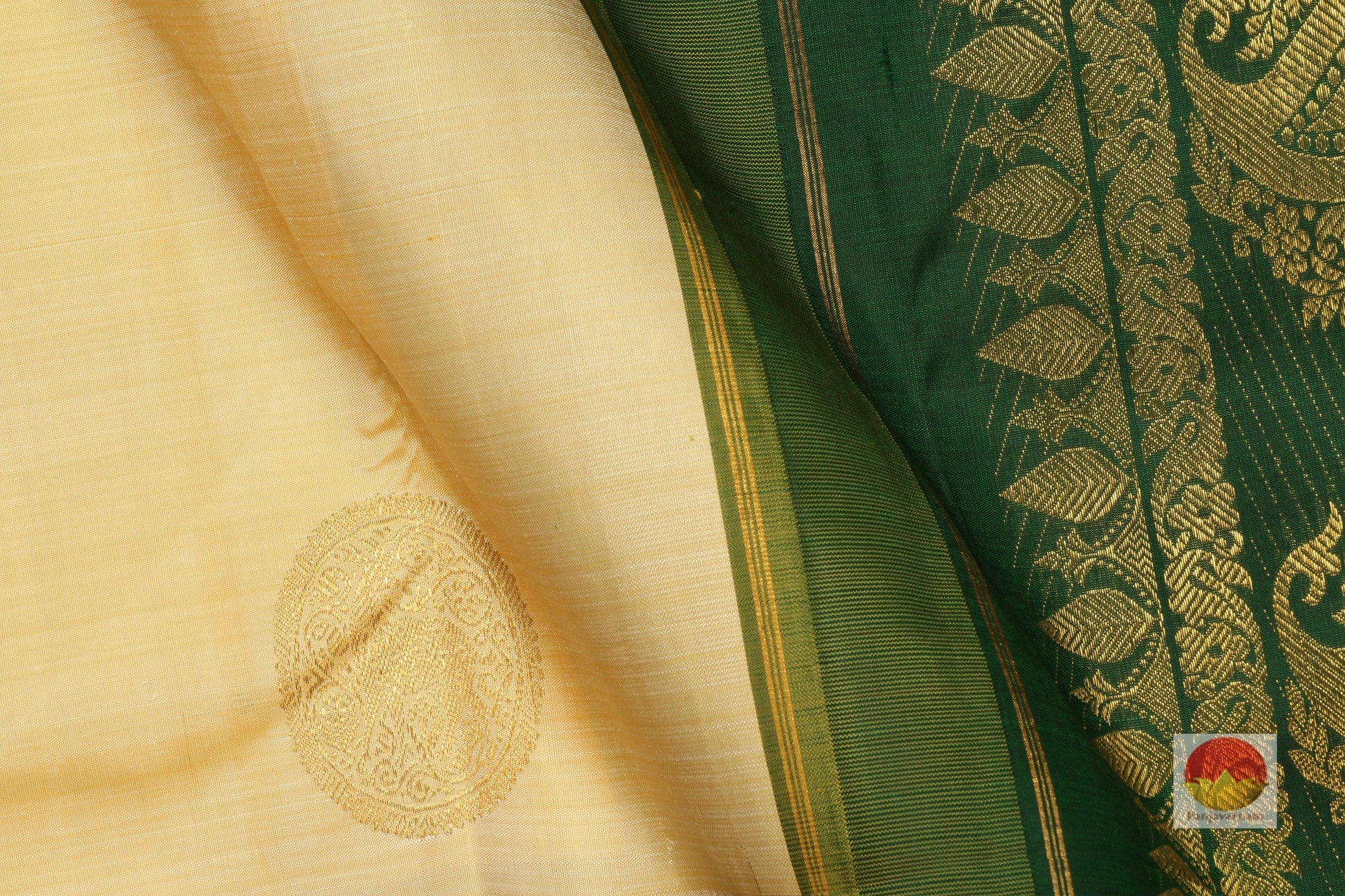 Traditional Design Handwoven Pure Silk Kanjivaram Saree - Pure Zari - PV 4789 Archives - Silk Sari - Panjavarnam