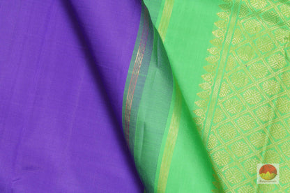 Traditional Design Handwoven Pure Silk Kanjivaram Saree - Pure Zari - PV G 1325 - Archives - Silk Sari - Panjavarnam