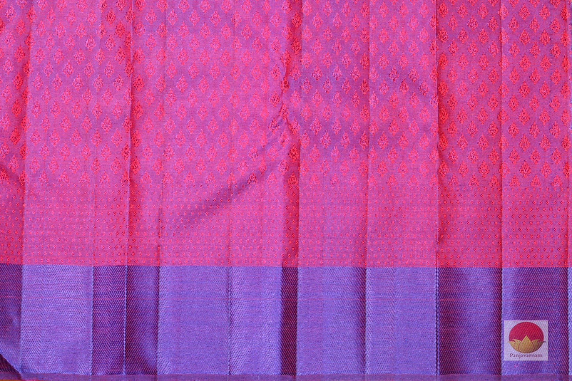 Traditional Design - Handwoven Pure Silk Kanjivaram Saree - Pure Zari - PV G 1732- Archives - Silk Sari - Panjavarnam