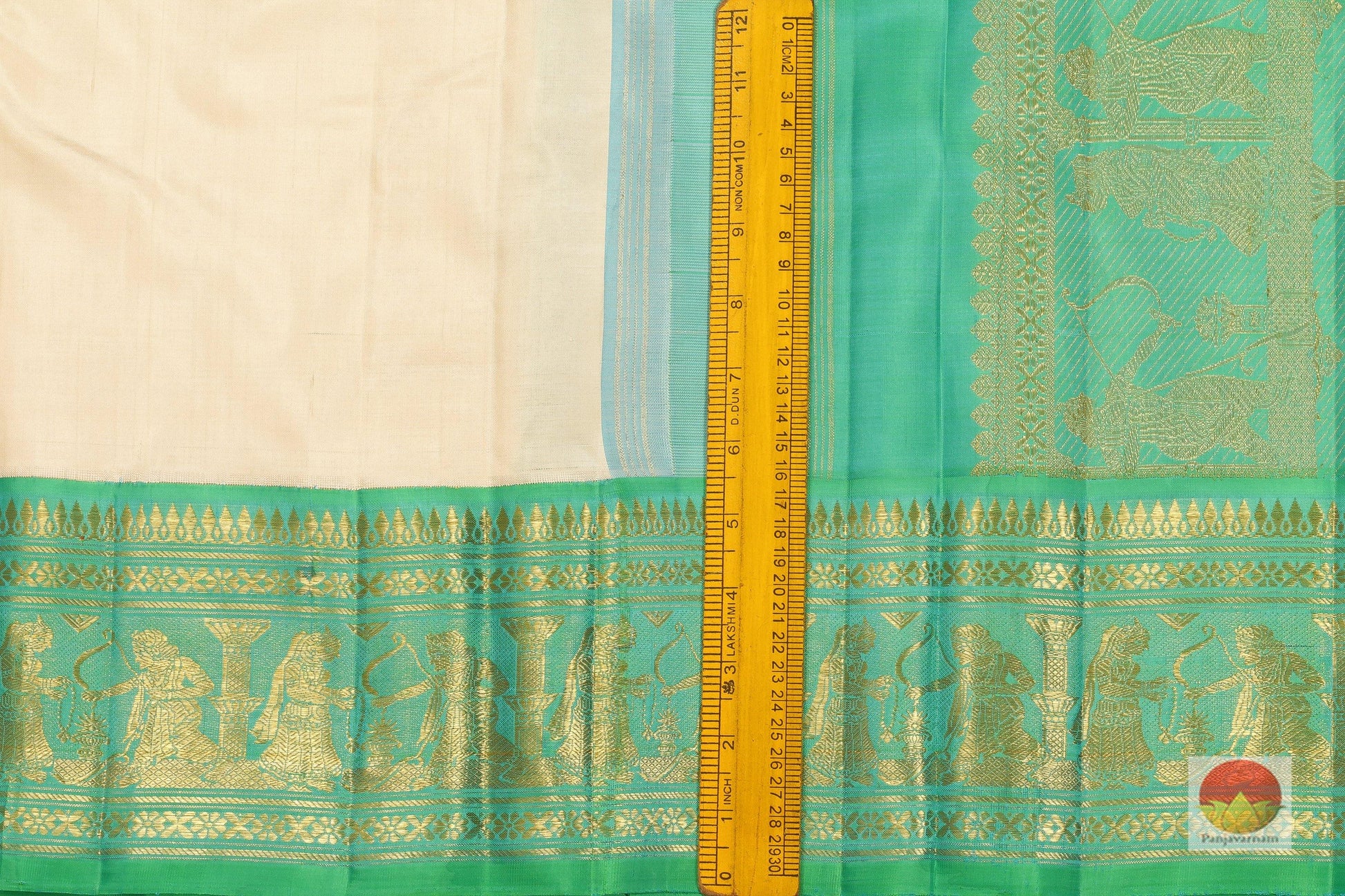 Traditional Design - Handwoven Pure Silk Kanjivaram Saree - Pure Zari - PV G 1737 Archives - Silk Sari - Panjavarnam