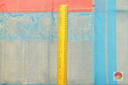 Traditional Design - Handwoven Pure Silk Kanjivaram Saree - Pure Zari - PV G 1761 - Archives - Silk Sari - Panjavarnam