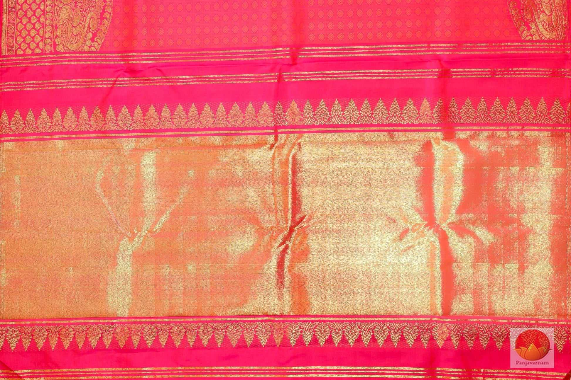 Traditional Design Handwoven Pure Silk Kanjivaram Saree - Pure Zari - PV G 1774 Archives - Silk Sari - Panjavarnam