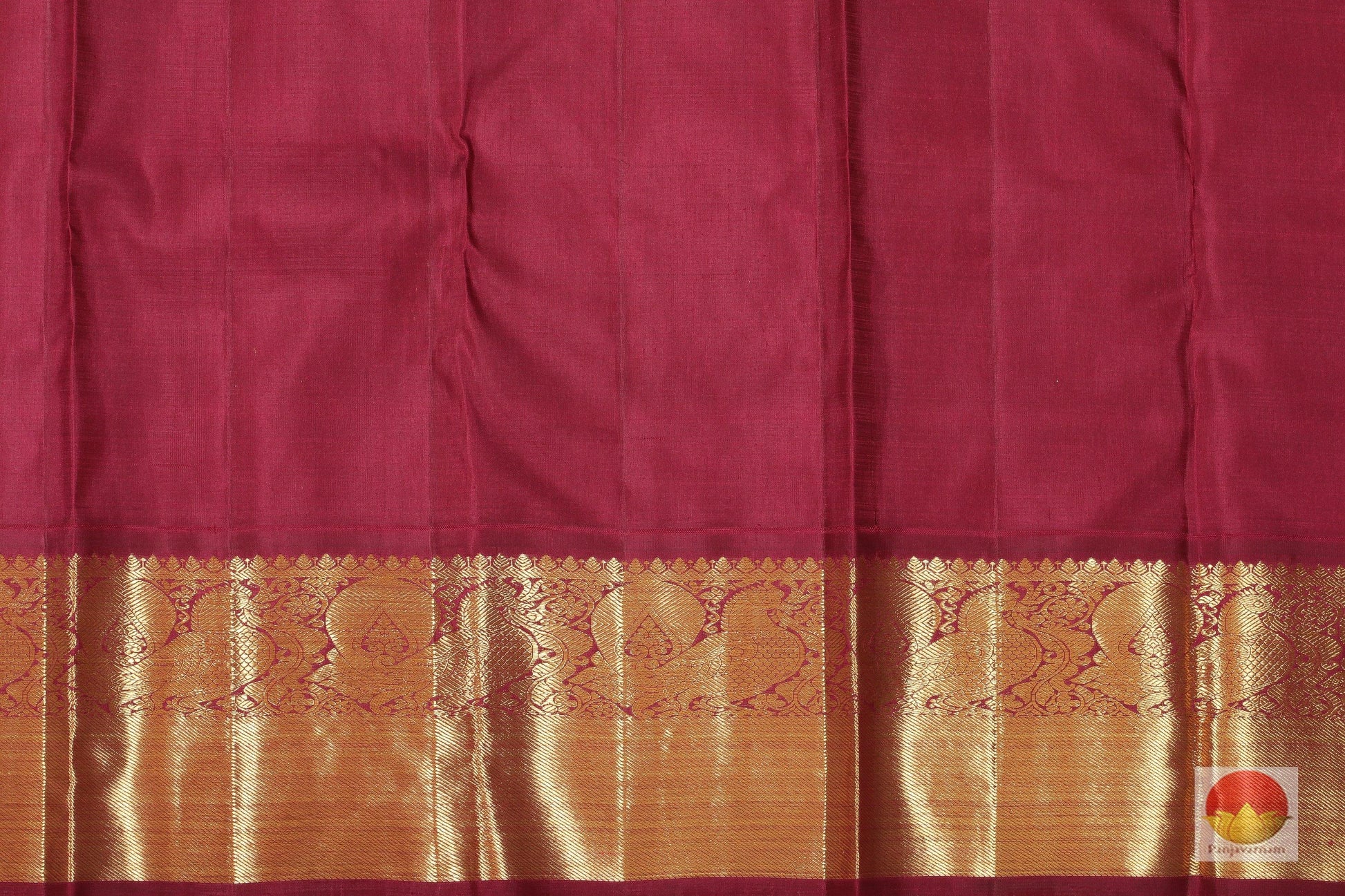 Traditional Design Handwoven Pure SIlk Kanjivaram Saree - Pure Zari - PV G 1792 Archives - Silk Sari - Panjavarnam