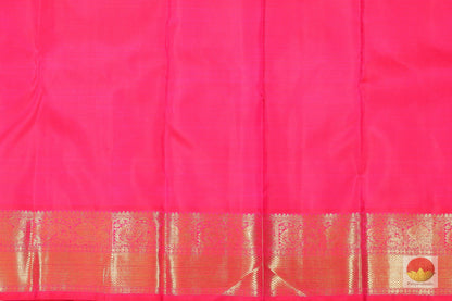 Traditional Design - Handwoven Pure Silk Kanjivaram Saree - Pure Zari - PV G 1810 Archives - Silk Sari - Panjavarnam