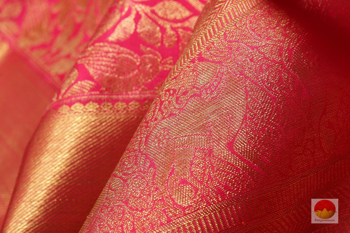 Traditional Design Handwoven Pure Silk Kanjivaram Saree - Pure Zari - PV G 1812 - Archives - Silk Sari - Panjavarnam