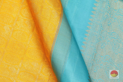 Traditional Design Handwoven Pure Silk Kanjivaram Saree - Pure Zari - PV G 1813 Archives - Silk Sari - Panjavarnam