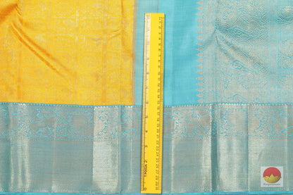 Traditional Design Handwoven Pure Silk Kanjivaram Saree - Pure Zari - PV G 1813 Archives - Silk Sari - Panjavarnam
